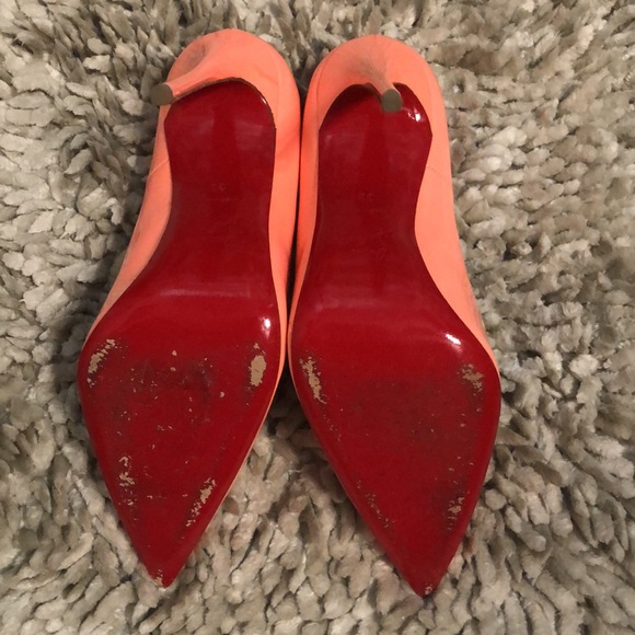 Authentic Christian Louboutin So Kate 5” Heels in Flamingo Pink Size 38 - Picture 8 of 16
